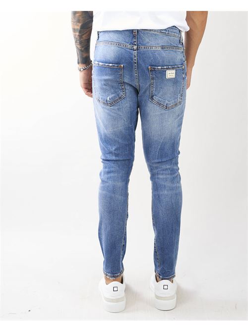 Five pockets jeans with breaks Yes London YES LONDON | Jeans | XJ309647